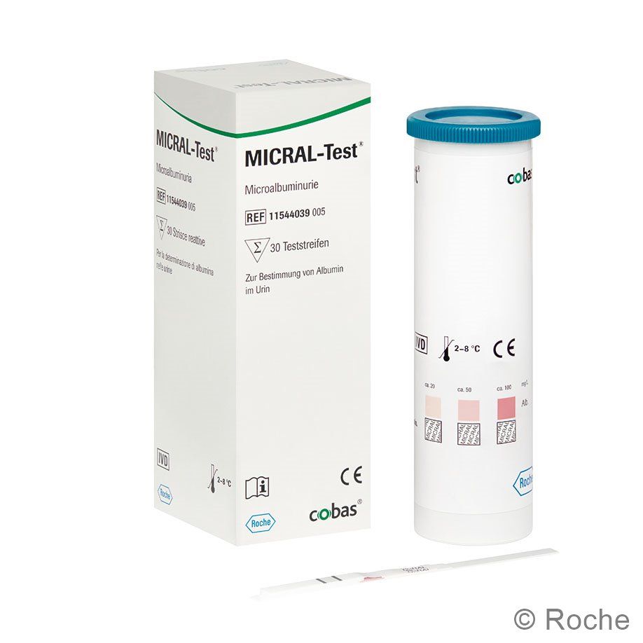 Roche Micral-Test, Packung à 30 Tests